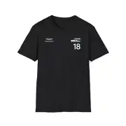 Lance Stroll 18 // Aston Martin F1 // Formula One Racing Tee T-Shirt