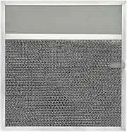 American Metal Aluminum/Carbon/Lens Range Hood Filter -11 1/2" x 11 3/4" x 3/8" - 3-1/2" Lens (Original Version)