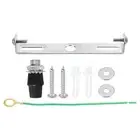 1set Ceiling Light Plate 105x18x16mm Lighting Fixture Mounting Bracket