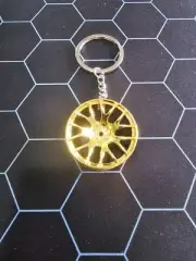 BBS CH-R (GOLD) JDM RACING WHEELS KEYCHAIN KEYRING *