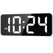 Wall Clock - LED Digital Wall Clock with Large Display, Big Digits, Auto-Dimm...