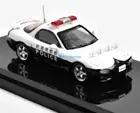 CA Hobby Japan 1:64 White RX-7 FD3s Police Sports Model Diecast Metal Car