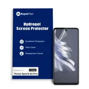 Tecno Spark 20 Pro Compatible Premium Hydrogel Screen Protector With Full Coverage Ultra HD
