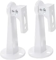 Vaguelly 2pcs Wall Mount Bracket Durable Support for Security and Systems for Indoor and Outdoor Use