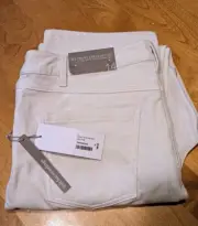 Soft Surrounding Blakely Velveteen Pants Ivory/Pearl Size 14 List = $99.00, NWT