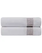 DePera Home Pera Set Of 2 Turkish Bath Towels