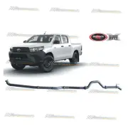 RXD 3" DPF Back Exhaust for Toyota Hilux GUN 2.8L 1GD-FTV (2015 on) with Pipe