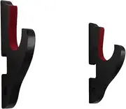yuksok Sword Display Stand Sword Rack Wall Mounted Velvet Padded Easy Installation Sword Hook Sword Display Hanger for Fishing Rods
