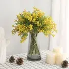 Branch Spray Mimosa Artificial Plant Fake Flower Artificial Flower Fake Acacia