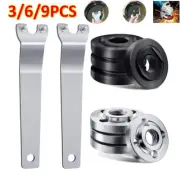 2-9 M10 Angle Grinder Extension Flange Spanner Wrench Set Lock Inner Outer Nuts