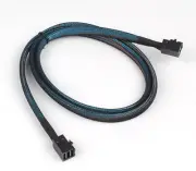 New MINI SAS SFF 8643 to SFF-8643 server 12G array card data cable (100 Cm)