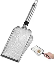 HAPINARY Cat Litter Scoop Non Stick Metal Sifting Tool for Easy Cleanup Durable Reusable Pet Supplies for Cat Owners