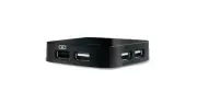DLink DUB-H4 4-Port USB2.0 USB Hub in Black (USB Powered - No AC Adapter) DUB-H4