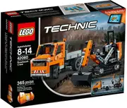 LEGO 42060 Roadwork Crew: Truck & Digger 2-in-1 Set