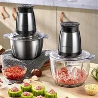 在飛比找蝦皮購物優惠-2L electric meat food chopper 