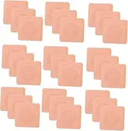 Ipetboom Acupoint Stickers 30pcs Comfortable Fabric Patches for Belly Button Foot Detox Adhesive