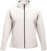 [REGATTA] Standout TRA629 Women's Ablaze Printable Softshell - White/Light Steel - 14
