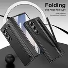 For Samsung Galaxy Z Fold 6 5 4 3 Hinge Rugged Case + Stylus + Screen Protector