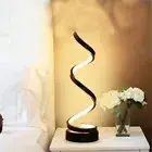 USB Powered LED Spiral Table Lamp Dimmable Bedside Lamp Desk Lamp Gift