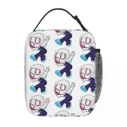 c470 Ghost Spider Lunch Bags Insulated Lunch Tote Waterproof Bento Box Resuable Picnic Bags for Woman Work Children School k470