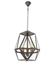 Vaille 3 Light Pendant in Oil Rubbed Bronze