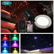 RGBW Fiber Optic Lamp Headliner 300pcs 3m Cable Car Roof Starry Sky Light BT APP (for: Lexus)