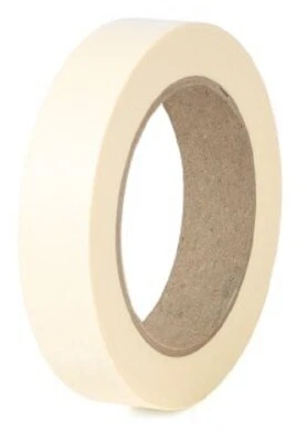 4x RS Pro PAINTER'S TAPES 0.12mm Thick, Crepe Paper - 19mmx50m Or 38mmx50m