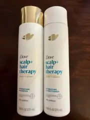 Dove Scalp + Hair Therapy Set of Conditioner & Shampoo 9.25oz each