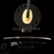 Kill Bill Japanese Katana Samurai sword Clay Tempered Folded Steel 32768 layers