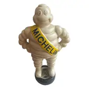 Large Michelin Man On Tyre 40cm Cast Iron Model