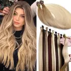 Remy Human Hair Thick 200G Full Head Nano Ring Micro NANO Loop Beads Extensions