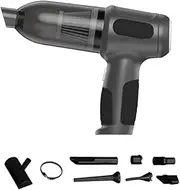 Car Vacuum Cleaner, Handheld Vacuum Cleaner, 22000Pa Strong Power Mini Vacuum Cleaner, Rechargeable and Portable Car Vacuum for Home,Keyboard,Pet (Gray)