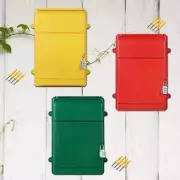 Wall Mounted Mailbox with Combination Lock Letter Box for Hotel
