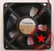 1pc new fan freeship KD1212PMB1-6A 12V 6.8W SUNON 12CM 12038