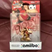 Nintendo Super Smash Bros DIDDY KONG Amiibo Switch Wii U 3DS BNIB 2014 US/NA