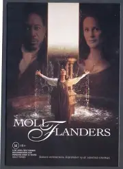 Modern MOVIE POSTER Postcard: MOLL FLANDERS (Robin Wright, Morgan Freeman)
