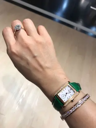 浪琴 Longines k金 女鑽錶 Dolce vita