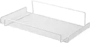Router Shelf Wall Mount, Carbon Steel Bracket for WiFi Router TV Box, Multifunctional Storage Rack, 11.8x6.7x1.1in