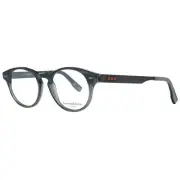 Ermenegildo Zegna ZC 5008 Men Gray Optical Frame Solid Full Rim Eyeglasses