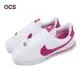 Nike 休閒鞋 Cortez Basic SL GS 大童 女鞋 白 桃紅 皮革 阿甘鞋 運動鞋 904764-109