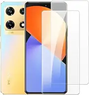 2 Pack Tempered Glass Screen Protector Set Compatible with Infinix Note 30 Pro 4G X678B, HD Clear, Anti-Scratch, Bubble-Free, Easy Installation