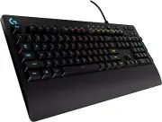 213 Prodigy Gaming Keyboard, LIGHTSYNC RGB Backlit Keys, Spill-Resistant, Custom