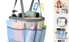 Mesh Shower Caddy Tote, Large Shower Caddy Basket Portable, Quick Dry Hanging