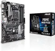 ASUS B450 AMD Ryzen 2 ATX Gaming Motherboard AM4 DDR4 HDMI DVI M.2 USB 3.1 Gen2 (Prime B450-Plus)