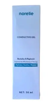 norelie NIB Microcurrent Conductive Gel Hypoallergenic 1.69 Oz 50ml Exp 2028