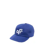 embroidered-logo baseball cap I Blue
