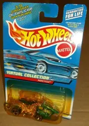 Hot Wheels 2000 #157 Virtual Collection 3D Screensaver Cars Popcycle 3SPs 27123