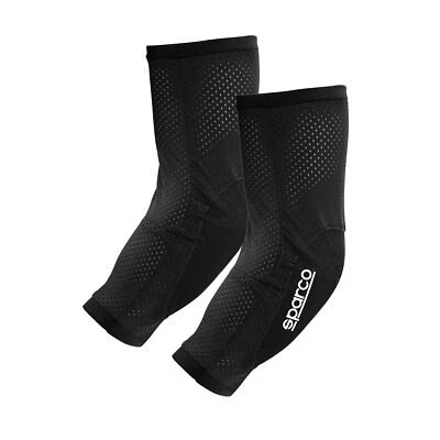Sparco Race Elbow Pads, Pair - Fireproof Material / Absorb Impact / Motorsport