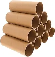Angoily 25Pcs Unfinished Paper Roll Tubes for DIY Crafts for Drawing Painting and Art Projects Versatile Craft Supply for Creative Endeavors and Educational Activities