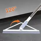 Floor Squeegee Rotating Shower Scrubber for Concrete Floor Tile Floor Deck